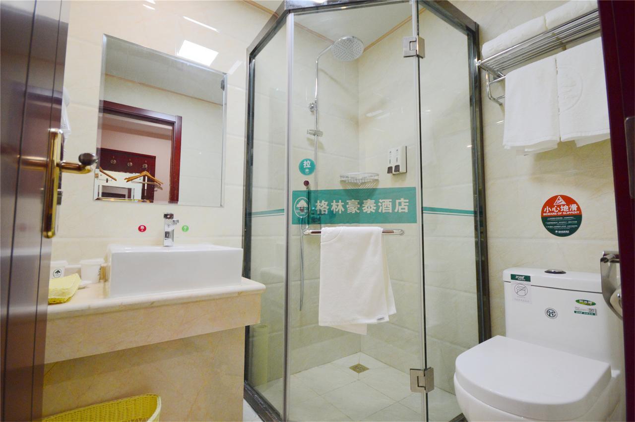 Greentree Inn Hotel Jianhe Subway Station North Palace Taiyuan Eksteriør billede