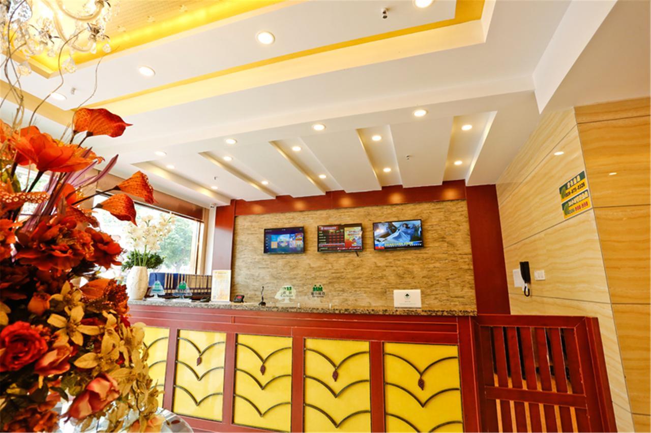 Greentree Inn Hotel Jianhe Subway Station North Palace Taiyuan Eksteriør billede